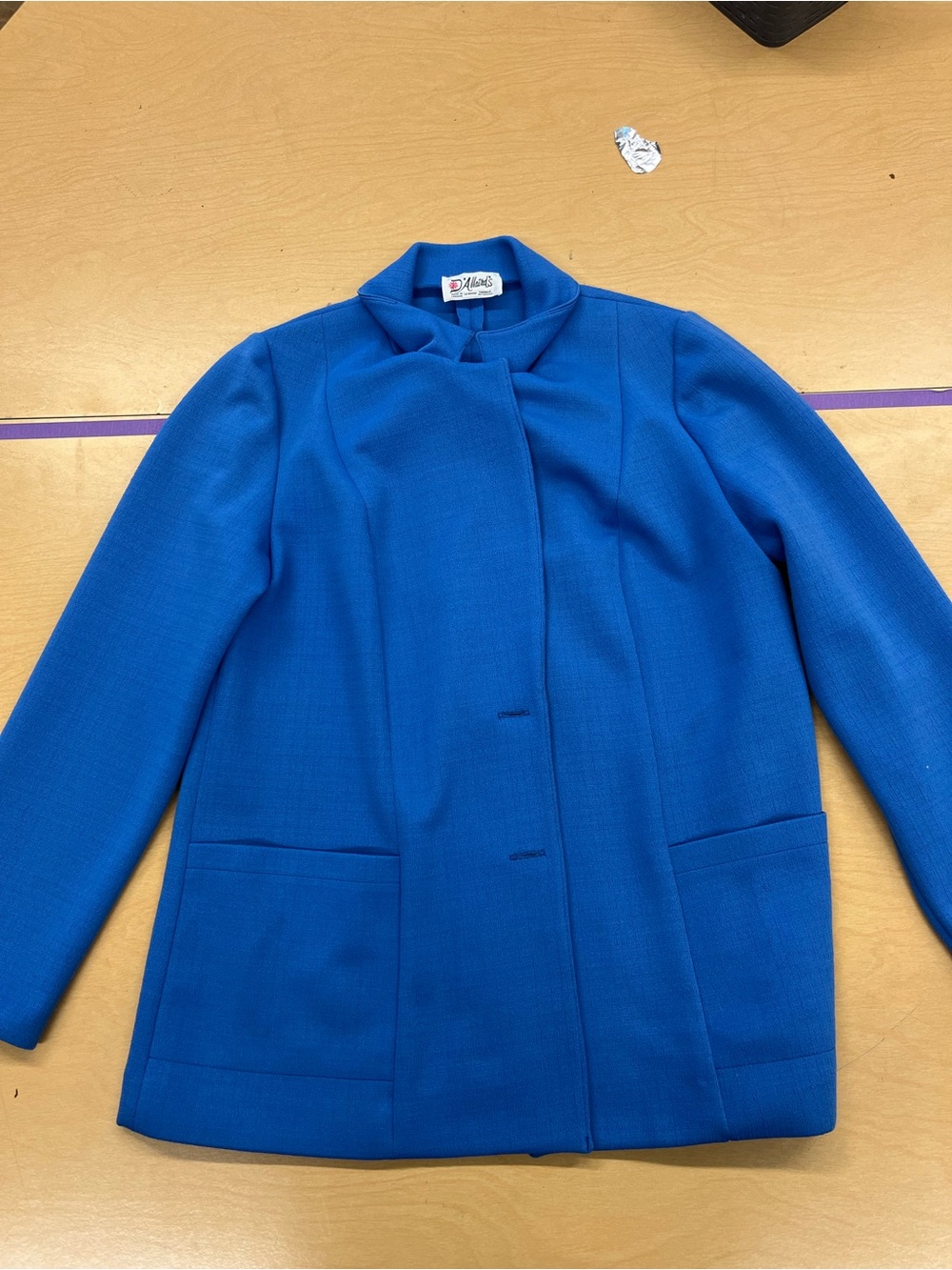 Vintage 80s/90s D'Allaird's Cobalt Blue Blazer Jacket – Made in Canada (Size L/X